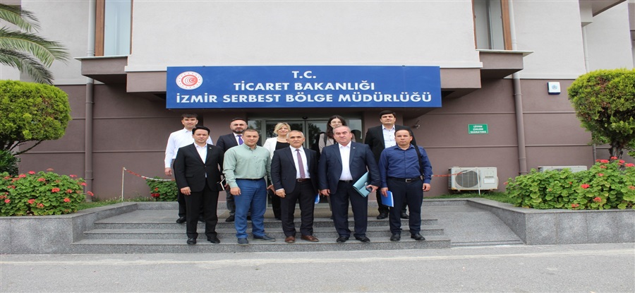 Türkmenistan’dan Gelen Heyetin Ege ve İzmir Serbest Bölgelerini Ziyareti